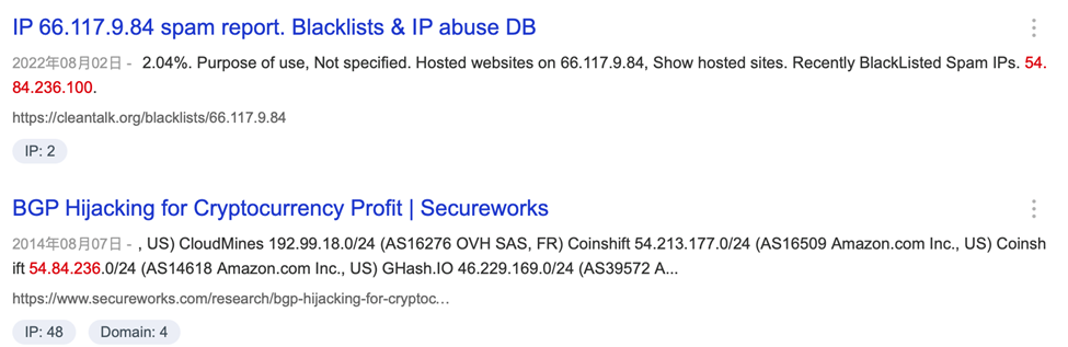 Intelligence reference